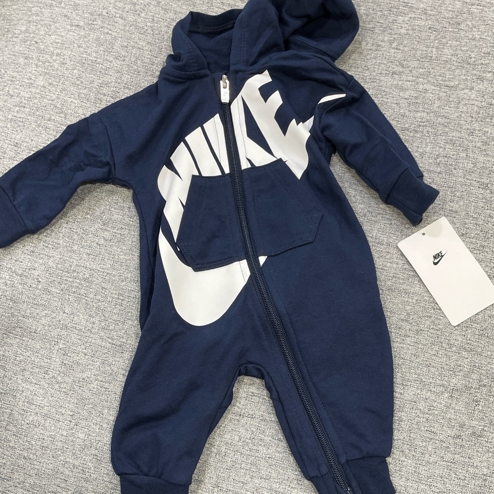 NEW Nike baby onesie hoodie